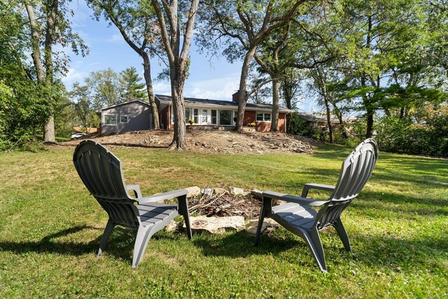 820 Exmoor Rd, Olympia Fields, IL 60461 - view of green lawn