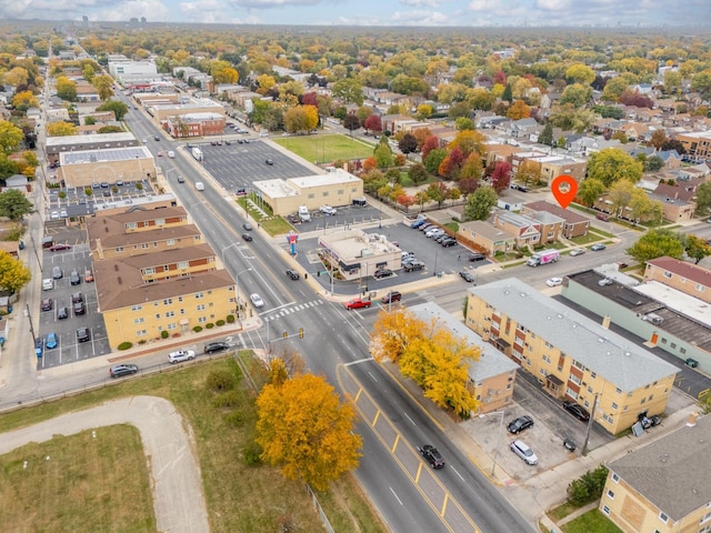 aerial view