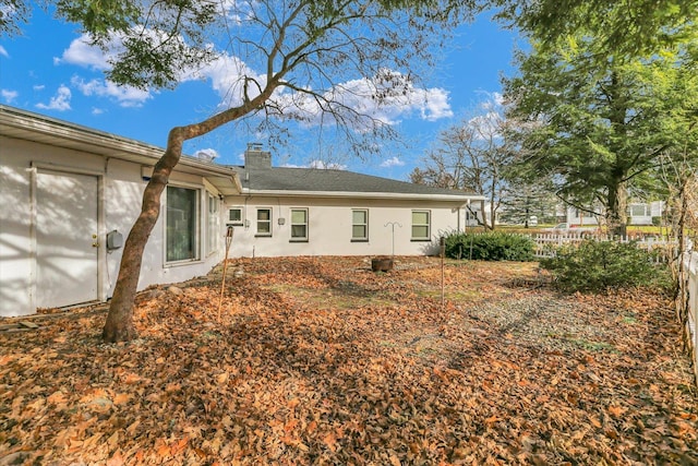 view of rear view of house