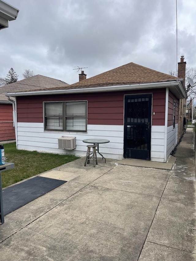 back of house featuring a patio