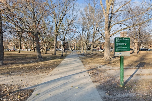 view of road