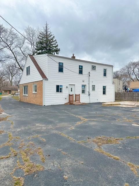 view of rear view of house