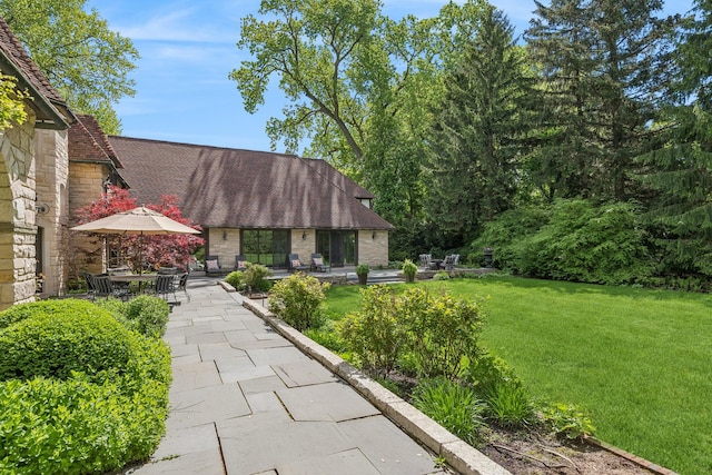 exterior space featuring a patio