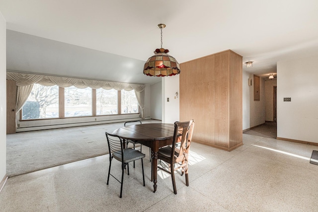 view of dining room