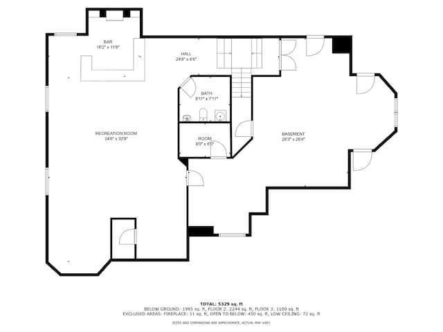 35161 N Indian Trl, Ingleside, IL 60041 - plan