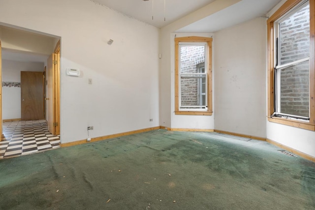 empty room with carpet