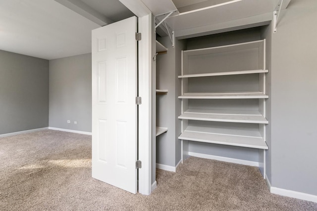 view of closet