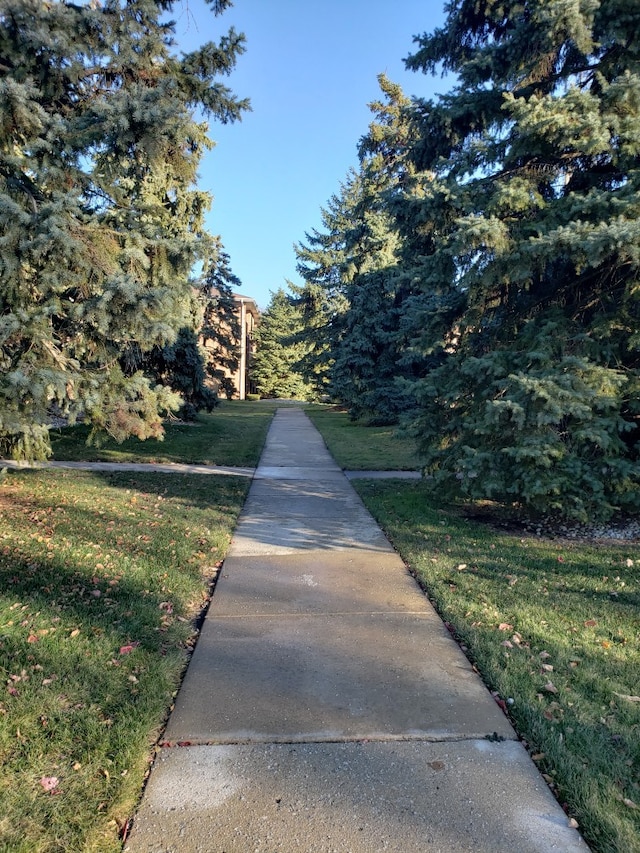 view of road