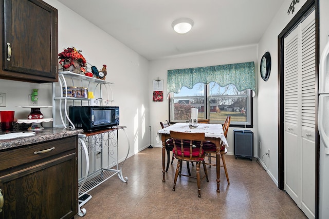 view of dining space