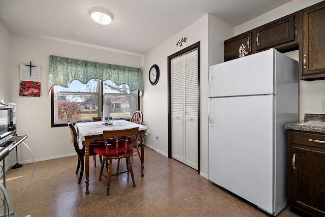 view of dining space