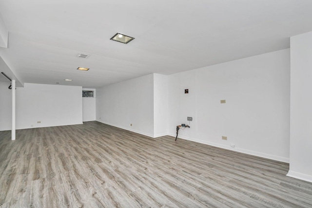10016 Minnick Ave, Oak Lawn, IL 60453 - empty room with wood finished floors