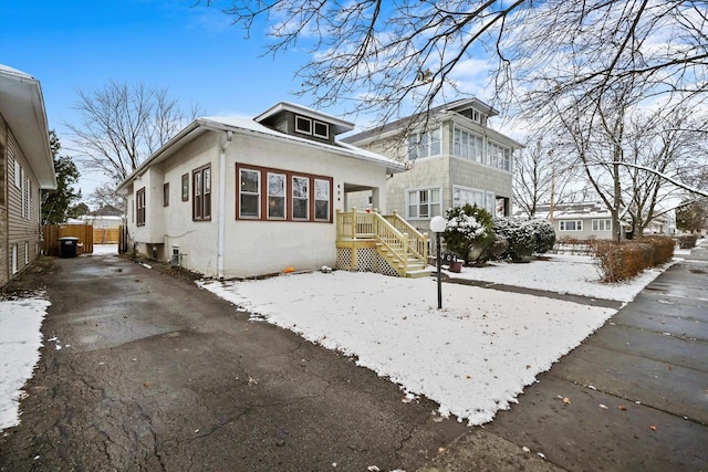 view of front of house