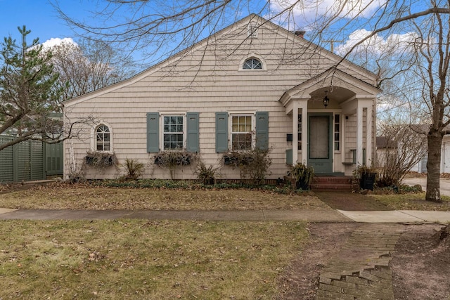 view of front of house