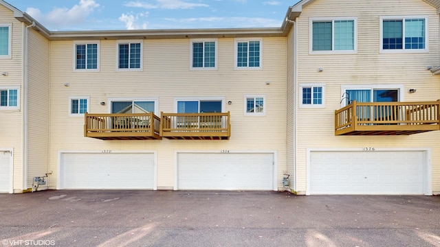 view of rear view of property