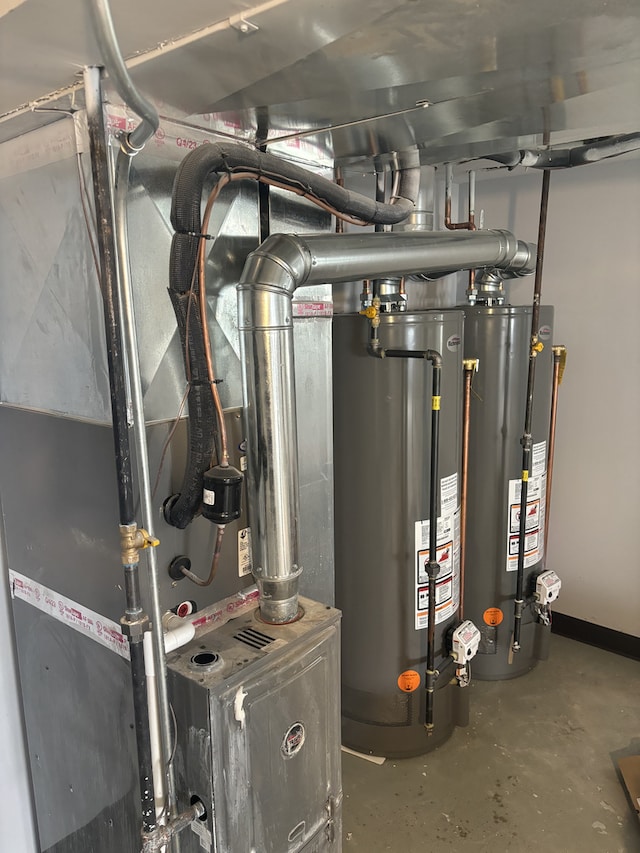 utilities with water heater