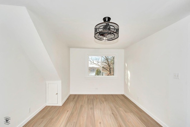 interior space with light wood-type flooring