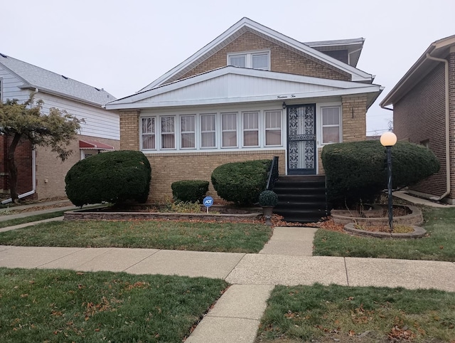 view of bungalow-style home