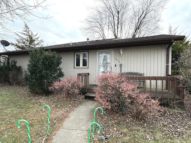 view of front of house