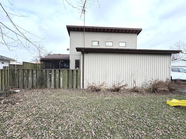 view of property exterior