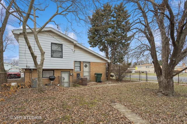 view of rear view of property