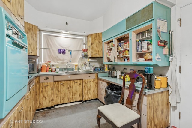 kitchen with sink and oven