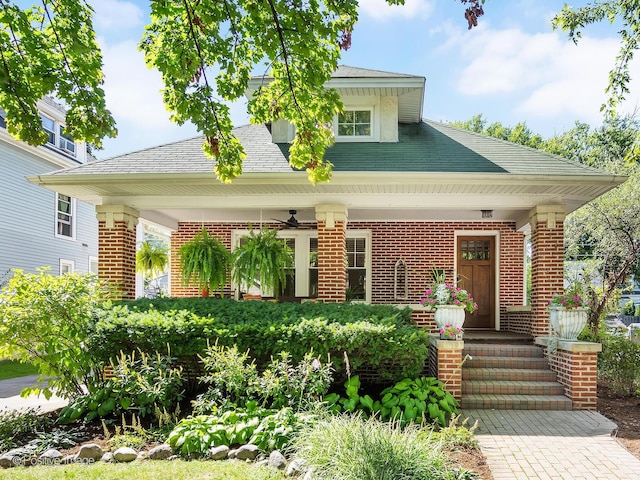 view of front of house featuring a porch