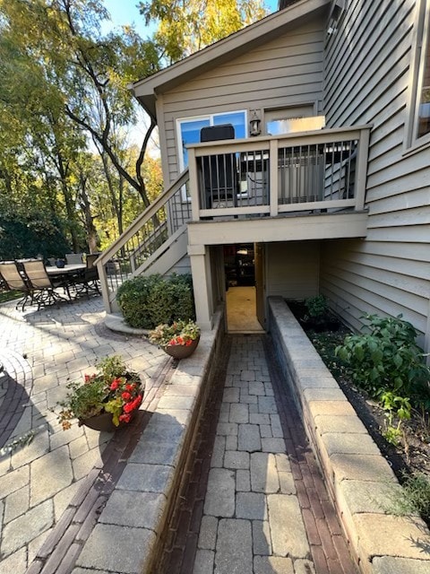 exterior space featuring a patio