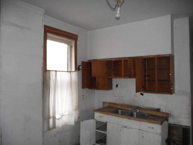 kitchen featuring sink