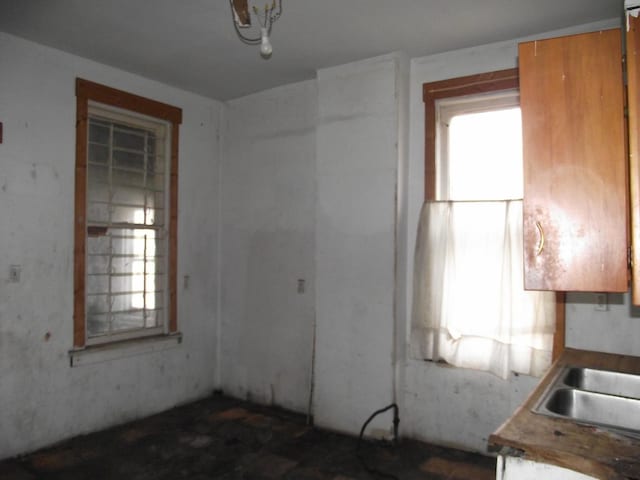 kitchen featuring sink