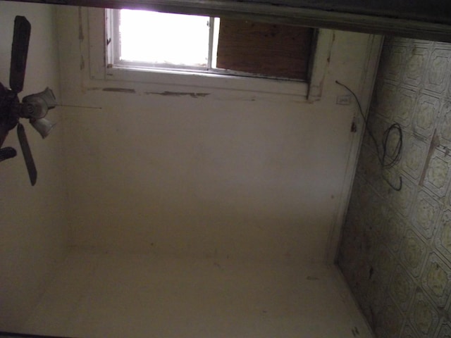 view of basement