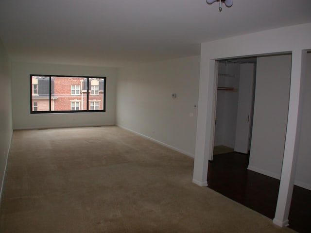 unfurnished bedroom with carpet flooring