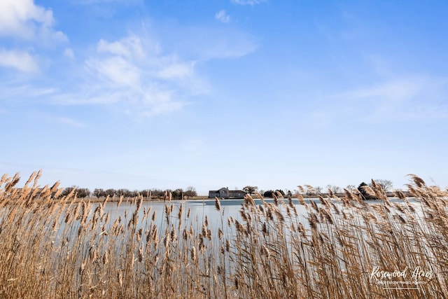 property view of water featuring a rural view