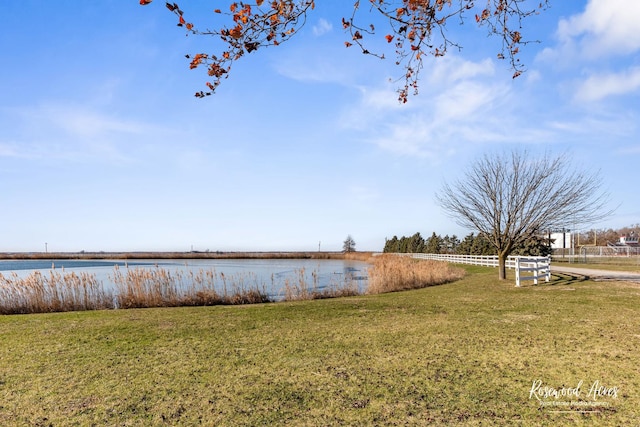 property view of water