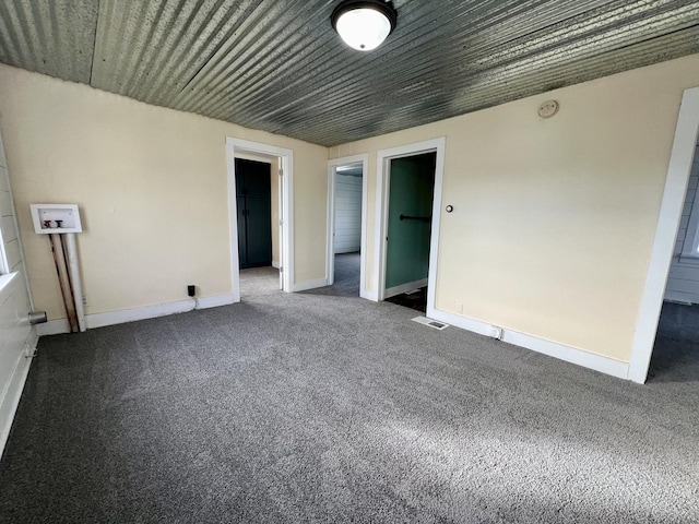 spare room with carpet