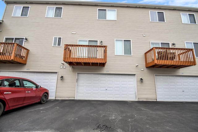 view of rear view of property