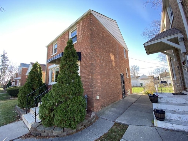 view of home's exterior