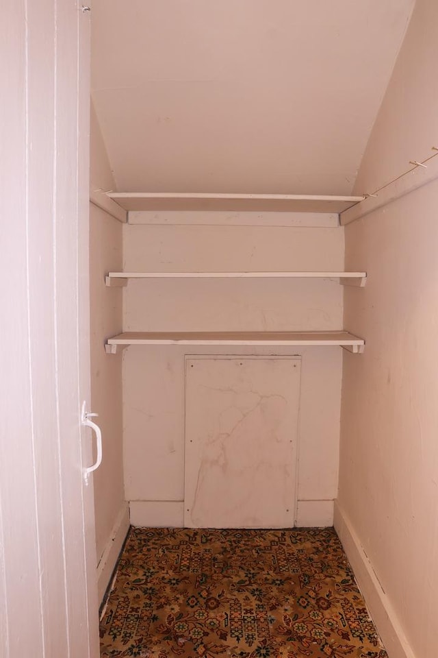 401 Ash Ave, Morrison, IL 61270 - spacious closet featuring vaulted ceiling