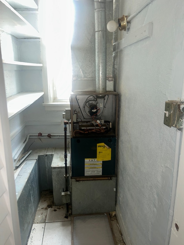 view of utility room