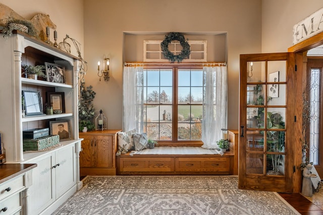 interior space featuring plenty of natural light