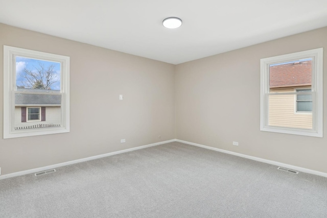 empty room featuring carpet