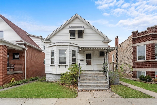 bungalow-style house featuring a porch