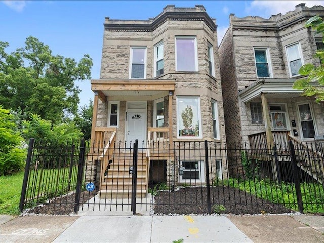 view of townhome / multi-family property