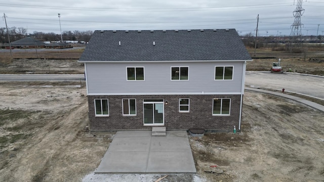 view of rear view of property