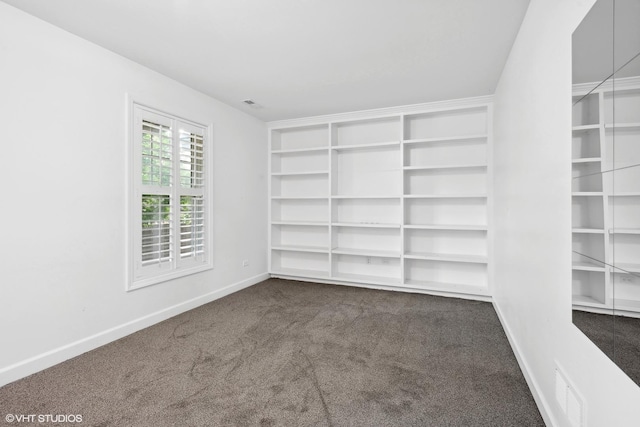 empty room with carpet floors