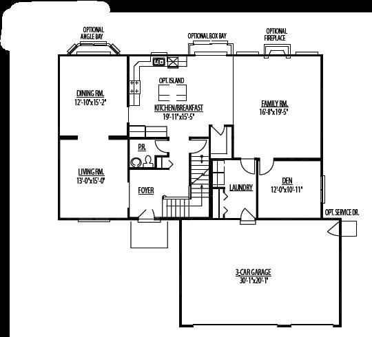 20149 Preston Ln, Lynwood, IL 60411 - view of property floor plan