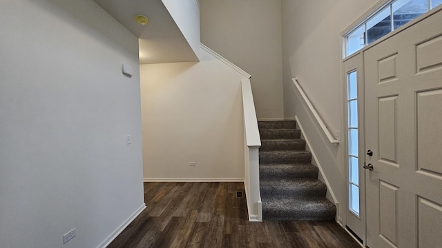 20149 Preston Ln, Lynwood, IL 60411 - entryway with wood finished floors and stairs