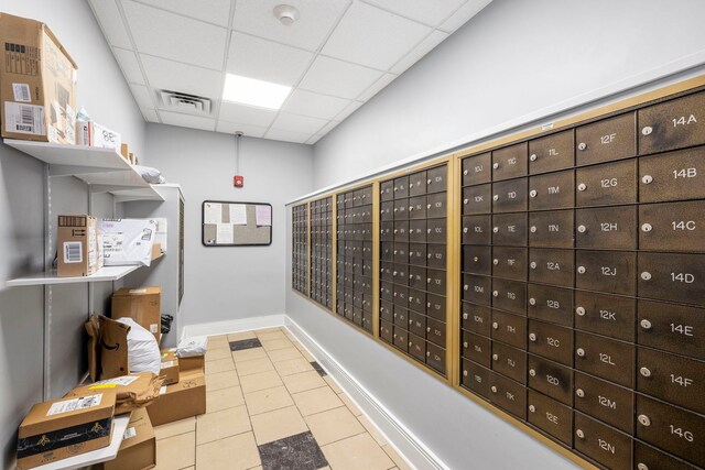 view of home's community featuring mail boxes