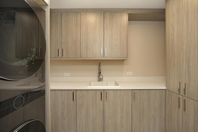 spare room featuring light wood-type flooring