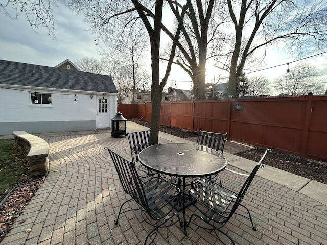 view of patio