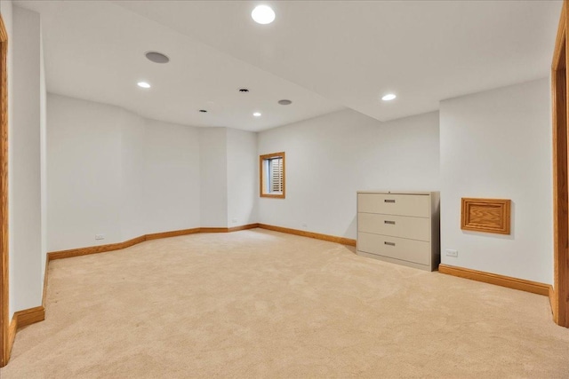 16001 Burr Oak Dr, Huntley, IL 60142 - carpeted spare room with recessed lighting and baseboards